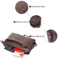 Сумка Canpellini Из натуральной кожи Коричневая Фото 3