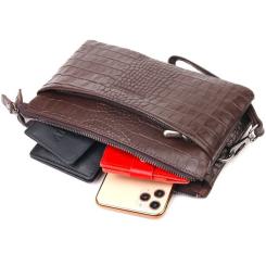 Сумка Canpellini Из натуральной кожи Коричневая Фото 7