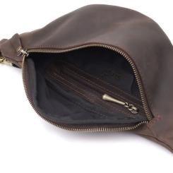 Сумка Shvigel Из натуральной кожи Коричневая Фото 6