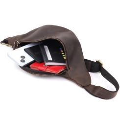 Сумка Shvigel Из натуральной кожи Коричневая Фото 7