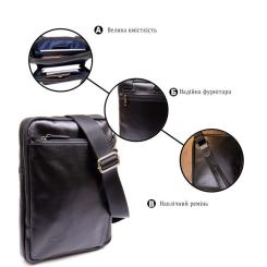 Сумка Shvigel Из натуральной кожи Черная Фото 3