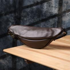 Сумка Shvigel Из натуральной кожи Коричневая Фото 9