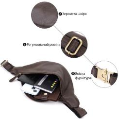 Сумка Shvigel Из натуральной кожи Коричневая Фото 3