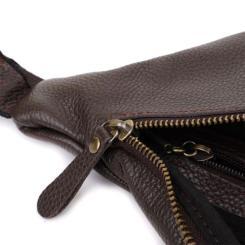 Сумка Shvigel Из натуральной кожи Коричневая Фото 6