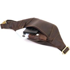 Сумка Shvigel Кожаная Коричневая Фото 6