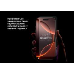 Стекло защитное iLera DeLuxe Original Glass iPhone 15 Plus Фото 4