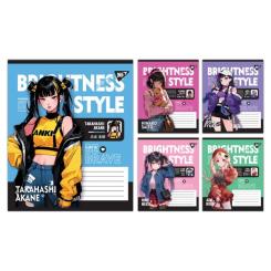 Тетрадь Yes Brightness style А5 48 листов клетка Фото