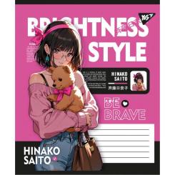 Тетрадь Yes Brightness style А5 48 листов клетка Фото 2