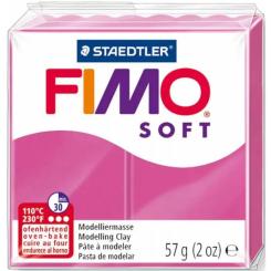 Пластика Fimo Soft, Малинова, 57г Фото