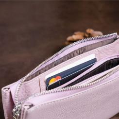 Кошелек ST Leather Лиловый Фото 9