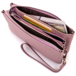 Кошелек ST Leather Лиловый Фото 4