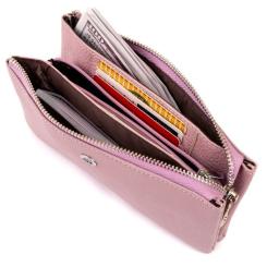 Кошелек ST Leather Лиловый Фото 5
