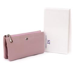 Кошелек ST Leather Лиловый Фото 6