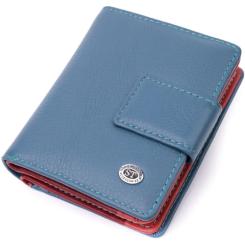 Кошелек ST Leather Из натуральной кожи Бирюзовый Фото