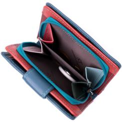 Кошелек ST Leather Из натуральной кожи Бирюзовый Фото 7