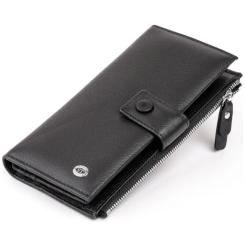 Кошелек ST Leather Шкіряний Чорний Фото