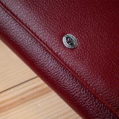 Кошелек ST Leather Темно-красный Фото 10