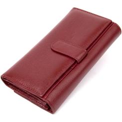 Кошелек ST Leather Темно-красный Фото 1