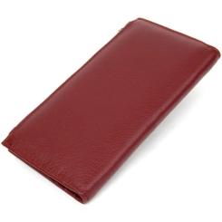 Кошелек ST Leather Темно-красный Фото 1