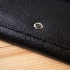 Кошелек ST Leather Черный Фото 11