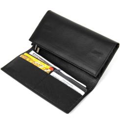 Кошелек ST Leather Черный Фото 6