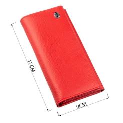 Кошелек ST Leather Красный Фото 2