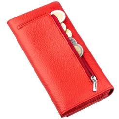 Кошелек ST Leather Красный Фото 7