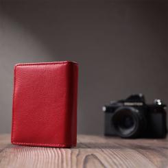 Кошелек ST Leather Из натуральной кожи Красный Фото 10