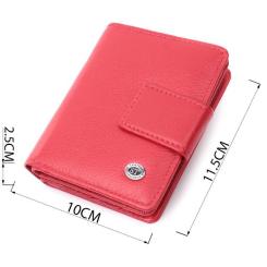 Кошелек ST Leather Из натуральной кожи Красный Фото 2