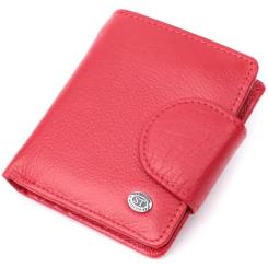 Кошелек ST Leather Из натуральной кожи Красный Фото