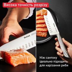 Кухонный нож Tefal Precision 16.5см, нержавіюча сталь Фото 5