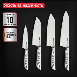 Кухонный нож Tefal Precision 16.5см, нержавіюча сталь Фото 8