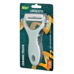 Овощечистка Ardesto Fresh, кераміка, пластик, зелений світлий Фото 2