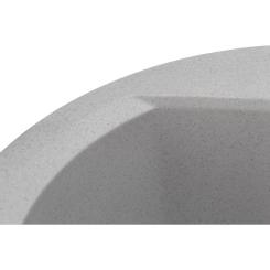 Мойка кухонная GRANADO RONDA gris з сифоном (470*490mm.) Фото 3