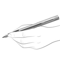 Ручка перьевая Waterman ALLURE Chrome CT FP F Фото 4