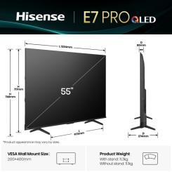 Телевизор Hisense 55E7Q PRO Фото 4