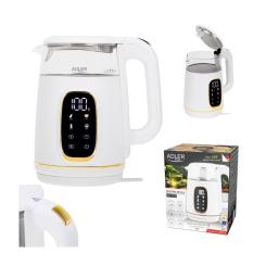 Электрочайник Adler AD 1305 white gold Фото 5