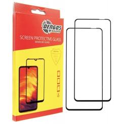 Стекло защитное Dengos Oppo A40m Black 2 pcs Фото