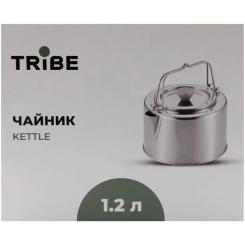 Чайник туристический Tribe Kettle 1,2 л сталевий Фото 5