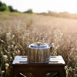 Чайник туристический Tribe Kettle 1,2 л сталевий Фото 7