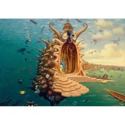 Пазл GoodLoot Imagination: Jacek Yerka Harbor 1000 эл. Фото 4