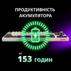 Клавиатура Lorgar KBP70TKLW Wireless TKL Mechanical Pro UA Black/Yel Фото 10