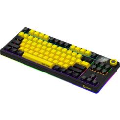 Клавиатура Lorgar KBP70TKLW Wireless TKL Mechanical Pro UA Black/Yel Фото 1