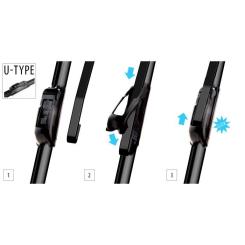 Щетка стеклоочистителя OXIMO безкаркасна 525 mm / 21 Фото 3