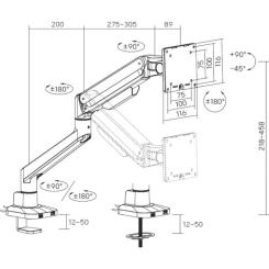 Кронштейн OfficePro MA601B Фото 8