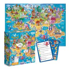 Пазл DoDo Вимельпазл Мир пингвинов, 100 элементов Фото 2