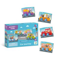 Обучающий набор DoDo Магнітна гра Автомобільна подорож Фото 1