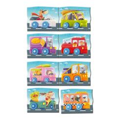 Обучающий набор DoDo Магнітна гра Автомобільна подорож Фото 2