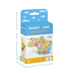 Обучающий набор DoDo Магнітна мапа України Фото 1