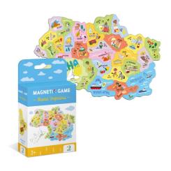 Обучающий набор DoDo Магнітна мапа України Фото 2